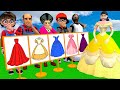 Scary Teacher 3D Vs Squid Game Choose Beautiful Princess Dress Vs Dressing Room 5 Times Challenger
