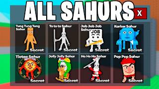 I Collected EVERY SAHUR BRAINROT in 24 Hours!