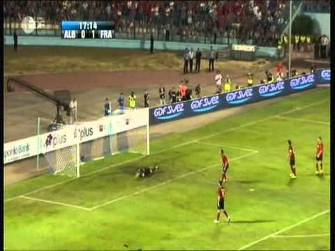 Albanie 1 - 2 France - Qualif. Euro 2012