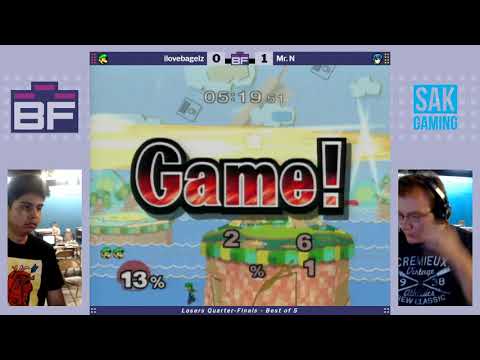 Battlefield: Rebirth Losers Quarters - ilovebagelz (Luigi/Captain Falcon) vs Mr. N (Marth)