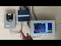 Dahua IP domofono monitorius su WIFI, 7 col. 1024x600,Micro SD kortelės prievadas,PoE(802.3af) baltas, SIP