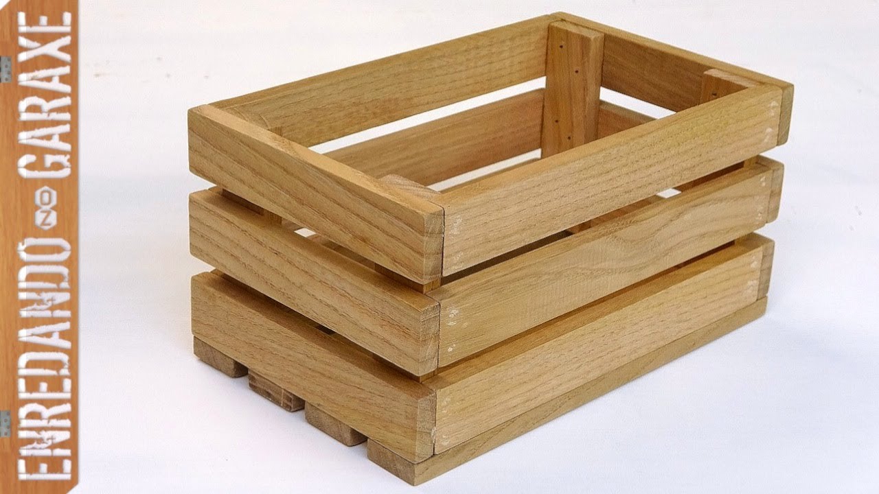 Caja de madera fácil paso a paso