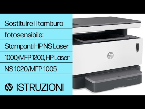 Sostituire il tamburo fotosensibile: Stampanti HP NS Laser 1000/MFP 1200, HP Laser NS 1020/MFP 1005