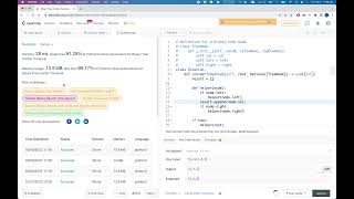 리트코드 94. Binary Tree Inorder Traversal | Easy | 중위 순회를 두가지 방법으로!