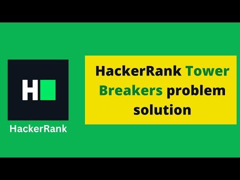 Hackerrank Tower Breakers Problem Solution Python Program Solution Programmingoneonone