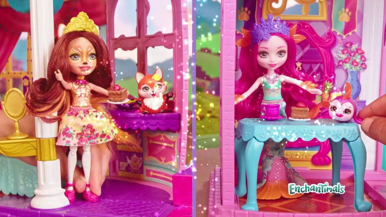 Enchantimals: Királyi kastély Felicity Fox babával - Mattel videó