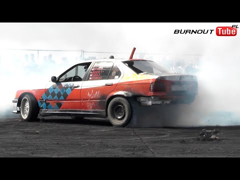 Upalanie i zagotowanie BMW E36 320 - "BMW CHEŁMŻA" - Majówka z BMW Toruń 2024