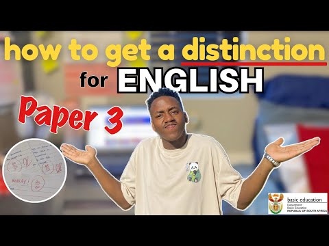 HOW TO GET A DISTINCTION FOR ENGLISH P3 (HL/FAL)| Best Tips & Tricks