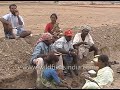 National Food For Work Programme Indian Workers Eat Food While Doing Manual Labour