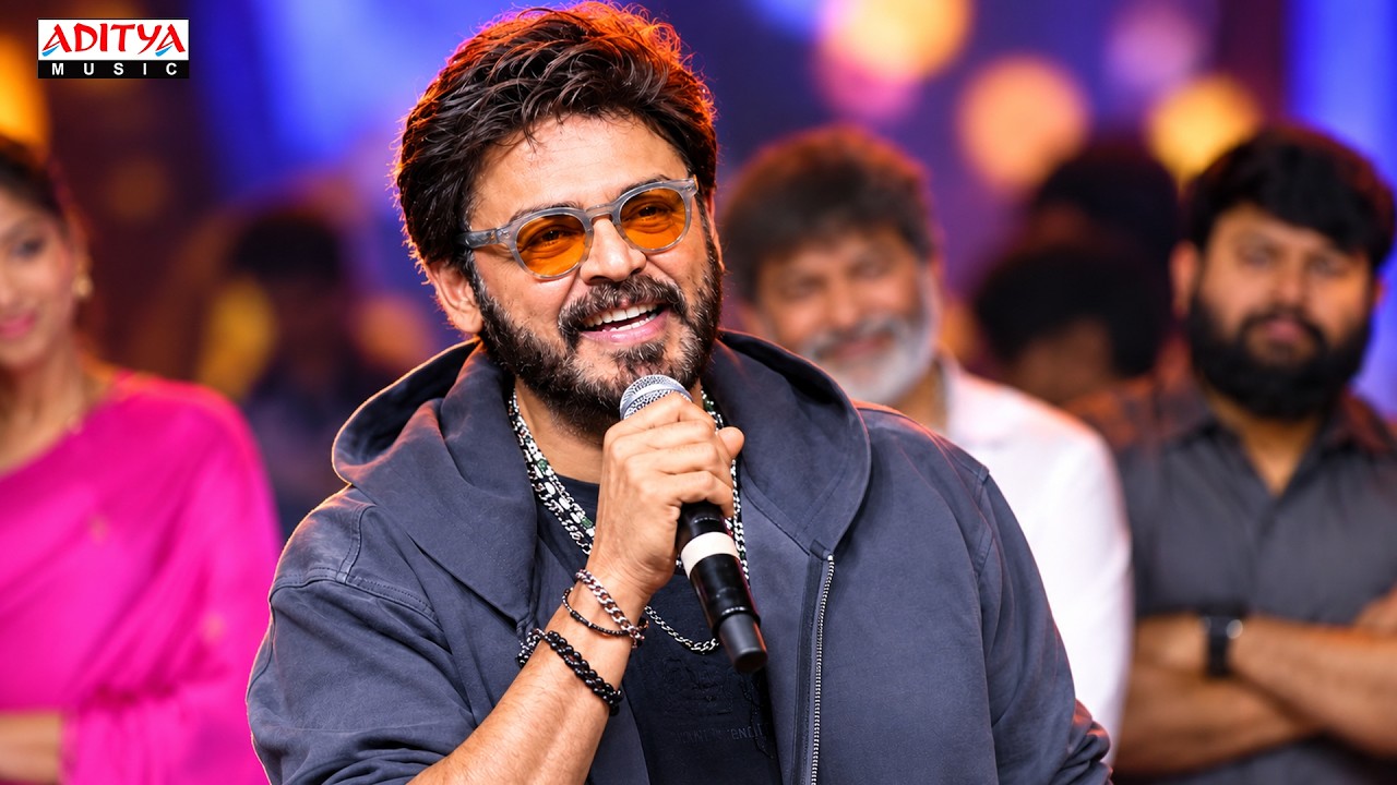 Hero Venkatesh Speech at Aadarsha Kutumbam Pre-Release Event | Srinidhi Shetty | Trivikram | ThamanS