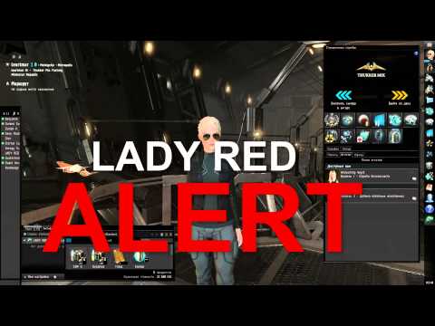 EVE ONLINE LADY RED ALERT (GANS the GREAT ) PRESENTATION