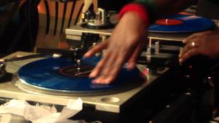 DJ Sean Blu Spinning with Hip Hop Artist in Kampala, Uganda