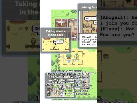 25 AI Agents Built Their Own Society (Part 1) #multiagent  #simulation