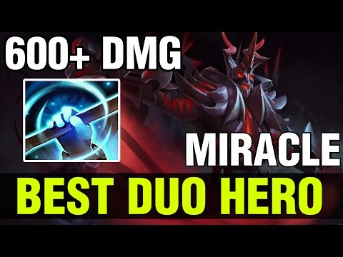 STRONGEST DUO HERO IN DOTA !! - MIRACLE TERRORBLADE WITH MAGNUS = 600+ DAMAGE !! - Dota 2