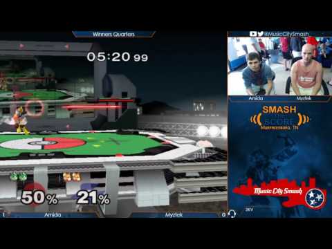 STS18 - Amida (Jigglypuff) vs Myztek (Fox) - Melee Winers Quarters