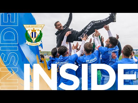 📹 INSIDE | Así vivió el C.D. Leganés B el ascenso a 2ª RFEF