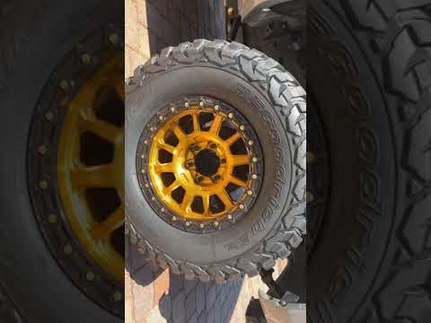Innov8 racing gold g600 forged beadlocks