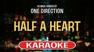 Half a Heart (Karaoke) - One Direction