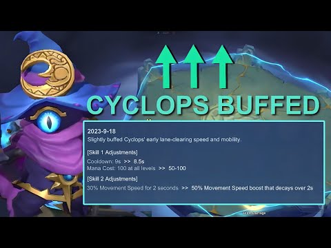 THANK YOU!! MOONTON FOR THIS NEW CYCLOPS BUFFED! 🔥