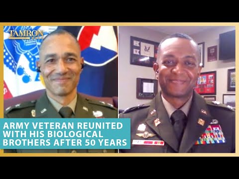 This Army Veteran Reunited with His Biological Brothers After 50 Years