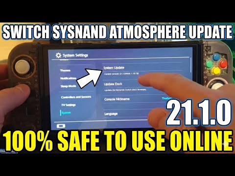 21.1.0 Atmosphere update - CFW Guide 100% SAFE