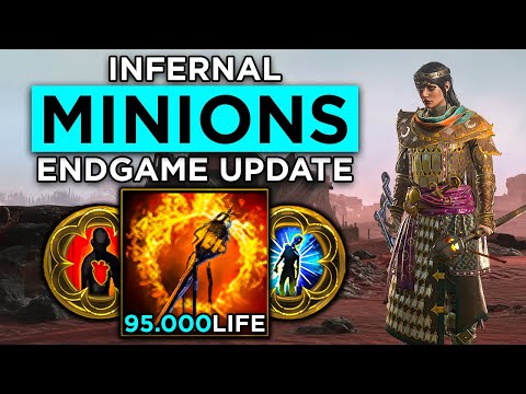 One Button Screen Clears with Infernal Lich Witch - POE 2 Builds