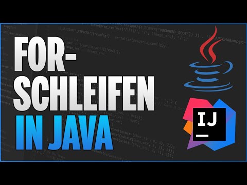 Java For Schleife Tutorial  - Java Programmieren Lernen Deutsch - 09