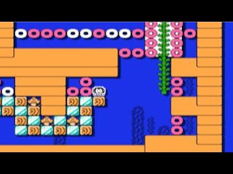 Super Mario Maker ⚡️ Gemini Man's Stage ⚡️ by Yosef