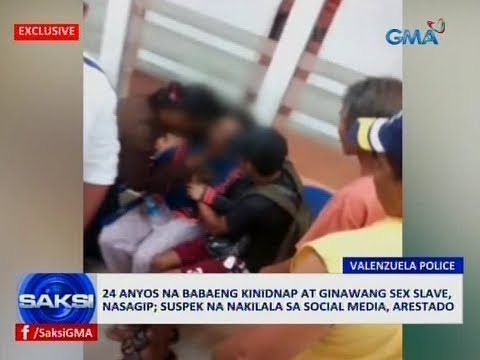 Saksi: 24 anyos na babaeng kinidnap at ginawang sex slave, nasagip