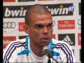 Rueda de prensa de Pepe en UCLA