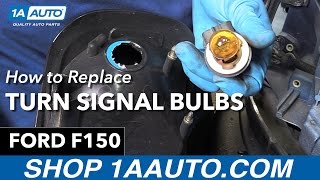 How To Replace Turn Signal Bulbs 97-04 Ford F-150