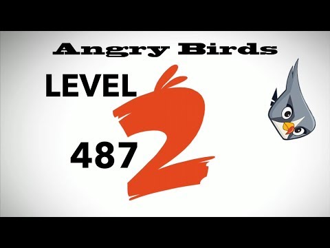 Angry Birds 2 Level 487 3 Star Walkthrough Gameplay