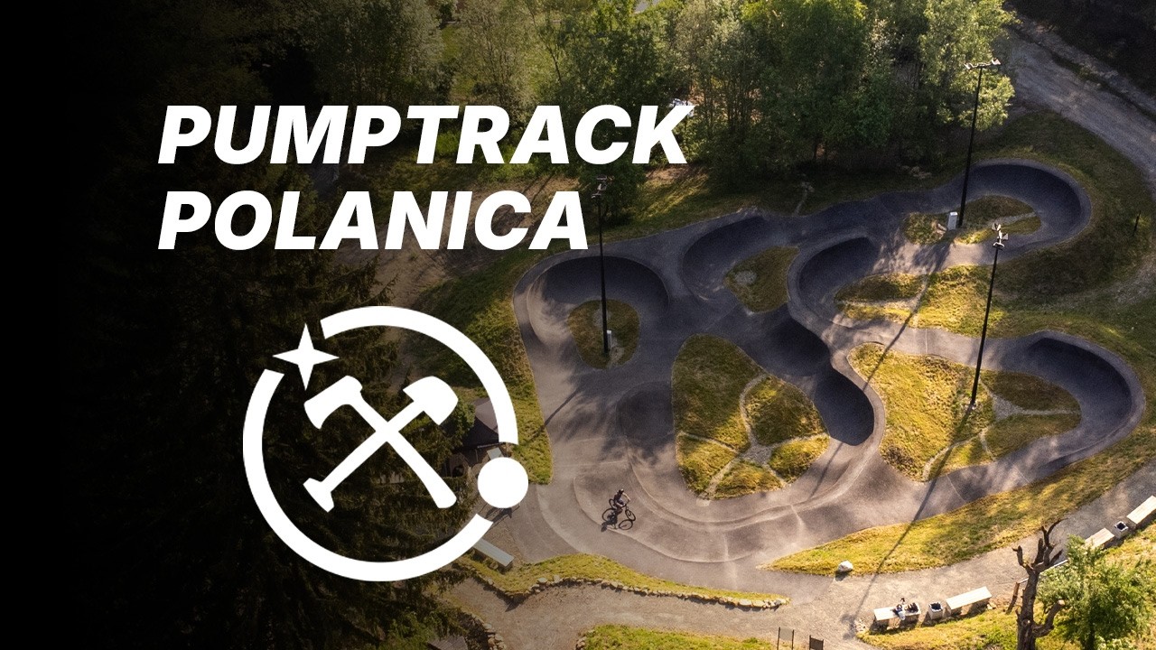 Pumptrack Polanica-Zdrój — film z budowy i otwarcia, BikeUniverse