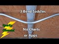 EMT Bending: How To Make a 3 Point Saddle Bend Without Charts or Apps