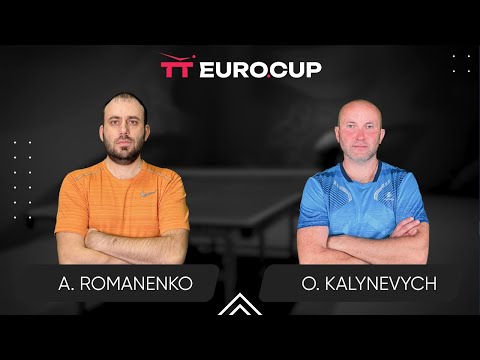 18:00 Andrii Romanenko - Oleksandr Kalynevych 23.07.2025 TT Euro.Cup Ukraine Professional. TABLE 3