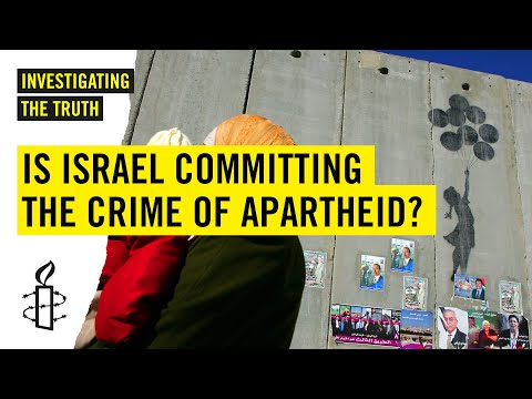 Amnesty International Delivers A Powerful Indictment Against Israel's Treatment Of The Palestinians In Less Than 15 Minutes