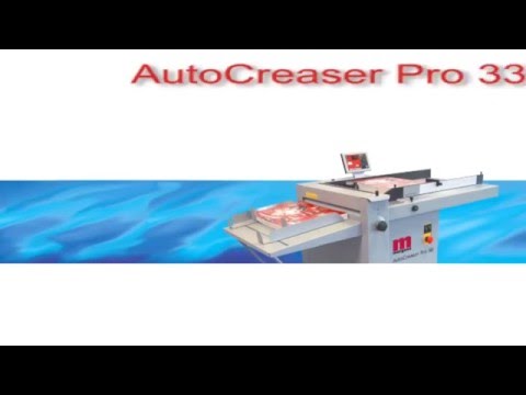 MORGANA AutoCreaser Pro 33 - automatische Rillmaschine