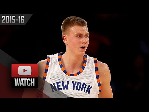 Kristaps Porzingis Full Highlights vs Hornets (2015.11.17) - 29 Pts, 11 Reb