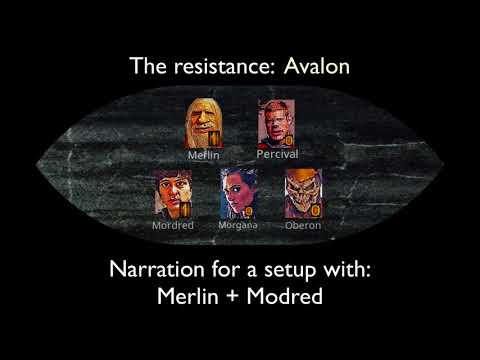 Merlin & assassin + Mordred (Narration for "The Resistance: Avalon")
