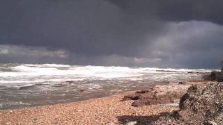 preview picture of video 'Analipsi Crete, Beaches , Winter 2011,  December 12 2010'
