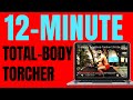 🔥12-Minute Total Body Torcher! | BJ Gaddour Home Dumbbell Workout Fitness Gym