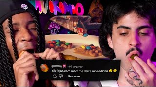 nossos inscritos fizeram a gente comer isso