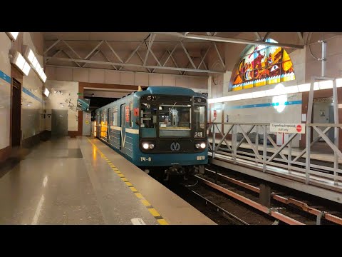 Метро Санкт - Петербурга 4 /// В HD качестве! #метро #спб #россия #транспорт #поезда