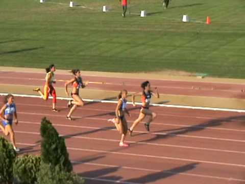 Campionat Catalunya AL 2010. Semifinal 1 100m l Mujeres