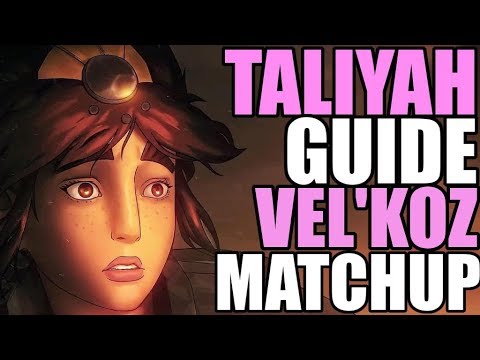 Taliyah Guide - Vel'Koz Matchup - How to Play Taliyah against Vel'Koz - Diamond 3 EUW