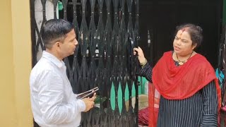 SDO V.B. Joshi takes feedback from consumers on smart meters in Bhowali.