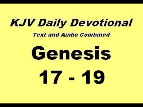 01-05 Genesis 17-19 KJV Daily Devotional
