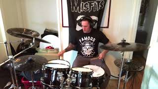 Nekromantix - Nice Day for a Resurrection - drum cover