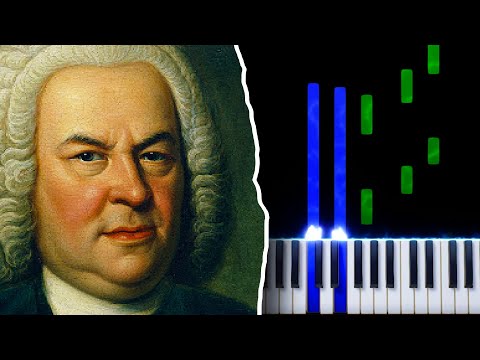 J.S. Bach - Prelude and Fugue No. 1 in C Major - Piano Tutorial
