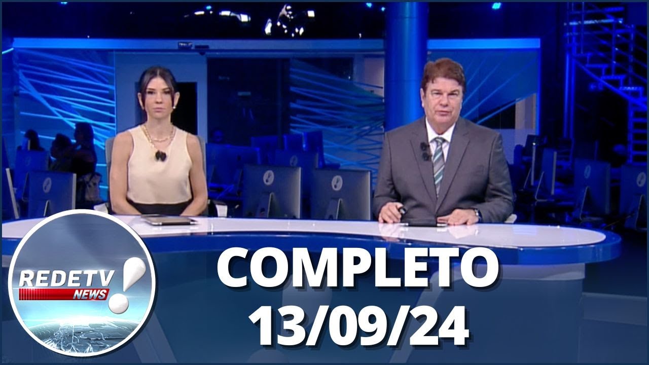 RedeTV News (13/09/24) | Completo